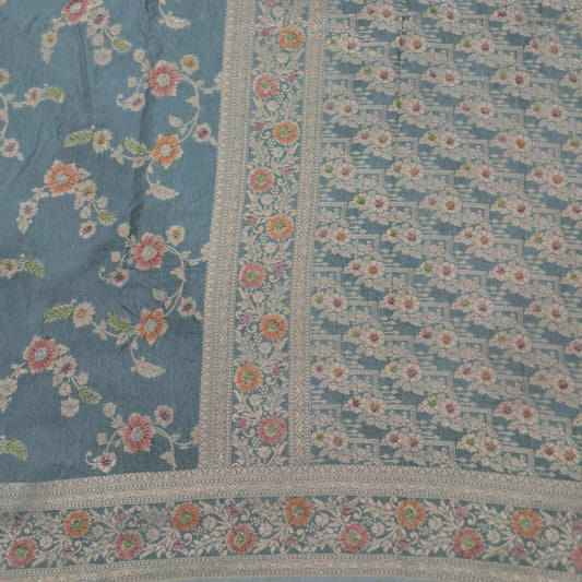 Russian Dola Meena Handbrush Saree