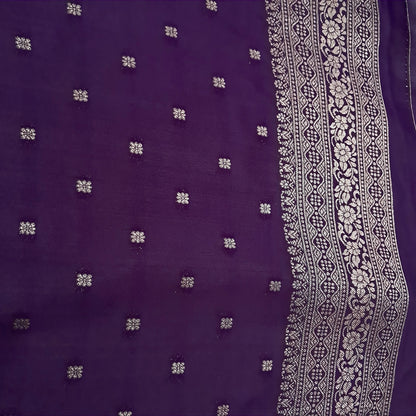 Gold & Silver Woven Meena Saree