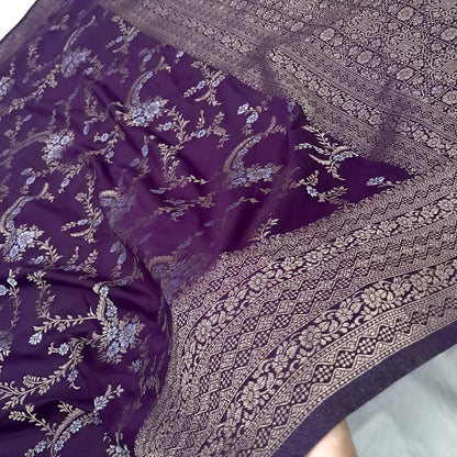 Gold & Silver Woven Meena Saree
